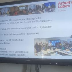 ALFF bei Arbeit und Leben Thüringen in Erfurt, Mai 2024